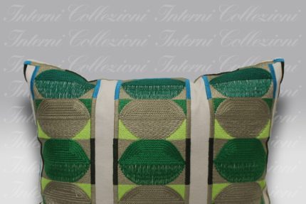 Cuscino Kushime emerald Designers Guild