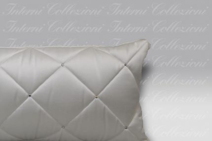 Cuscino Luce raso bianco Agostini