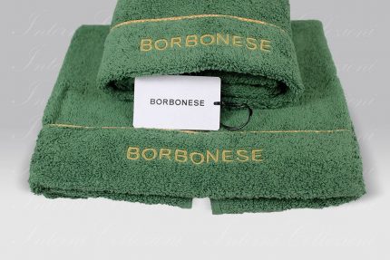 Coppia Spugna Fine Op verde Borbonese