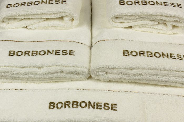 Set Spugna 5 Pezzi Fine Op avorio Borbonese