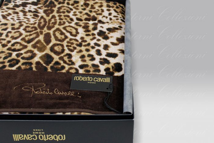 Telo Doccia Bravo brown Roberto Cavalli