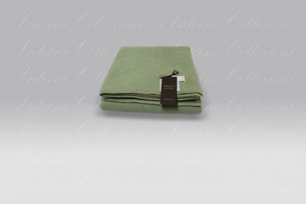 Plaid Soft Cotton oliva Frati Home.