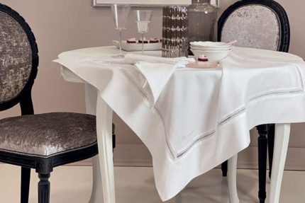 Tovaglia Medici bianco Blumarine Home