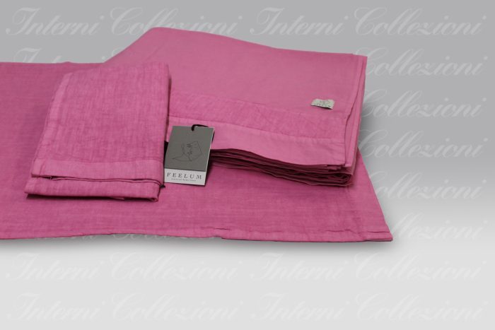 Completo Lenzuola Boreale fuxia Freelum Home Linen