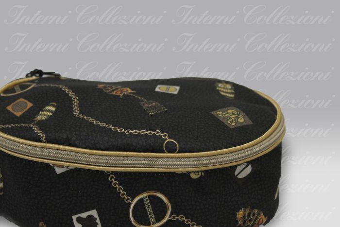 Trousse Portagioie Iconic nero Borbonese