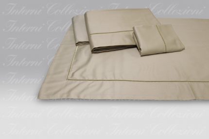 Completo Lenzuola F12 beige-oro Dea