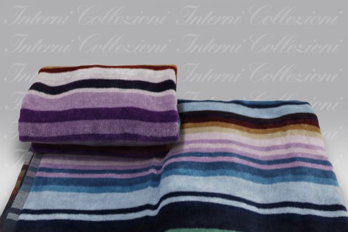 Coppia Spugna Cesar blu multicolor Missoni