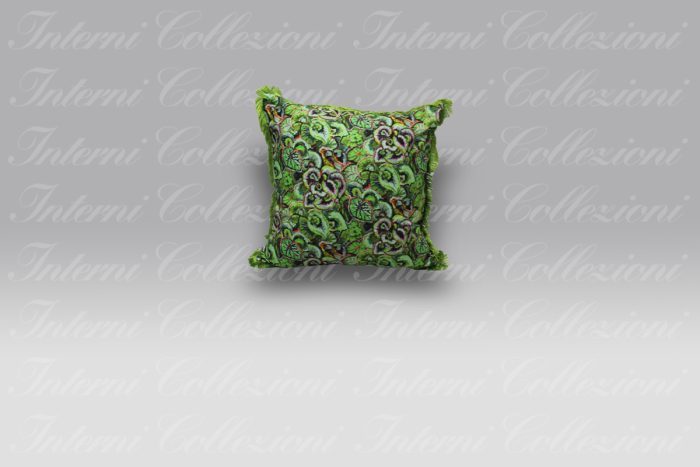 Cuscino Leaf Glaze emerald Designers Guild