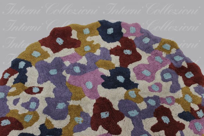 Tappeto Blossom viola multicolor Missoni