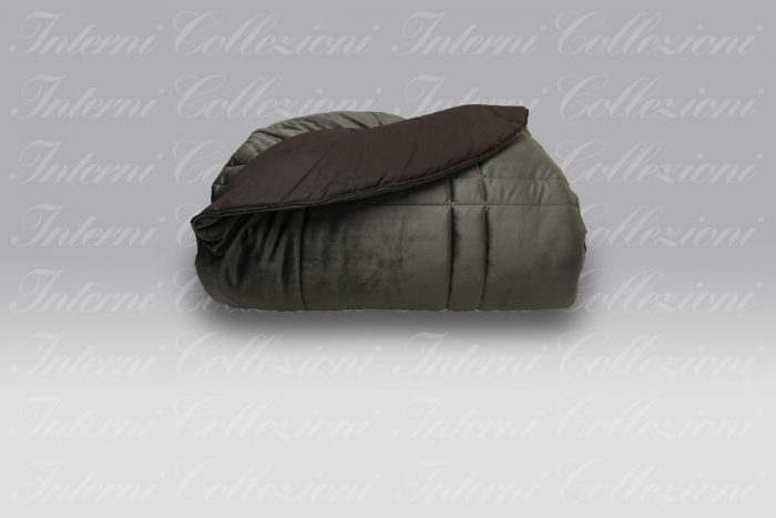 Trapunta 200g. Velour marrone Dea