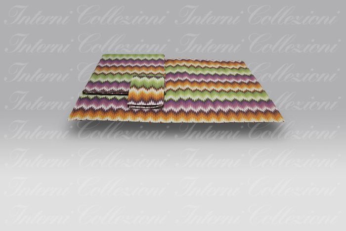 Parure Lenzuola Bert arancio Missoni Home