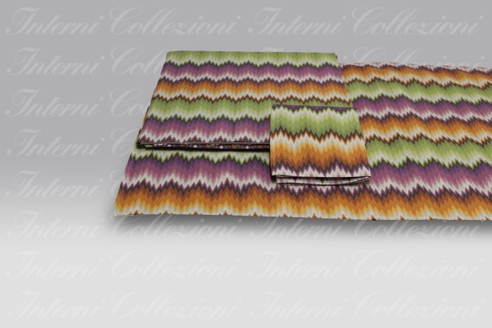 Parure Lenzuola Bert arancio Missoni Home