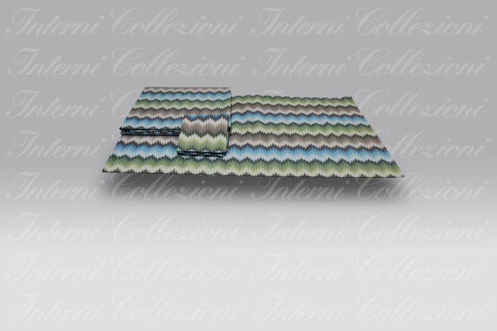 Parure Lenzuola Bert azzurro Missoni Home